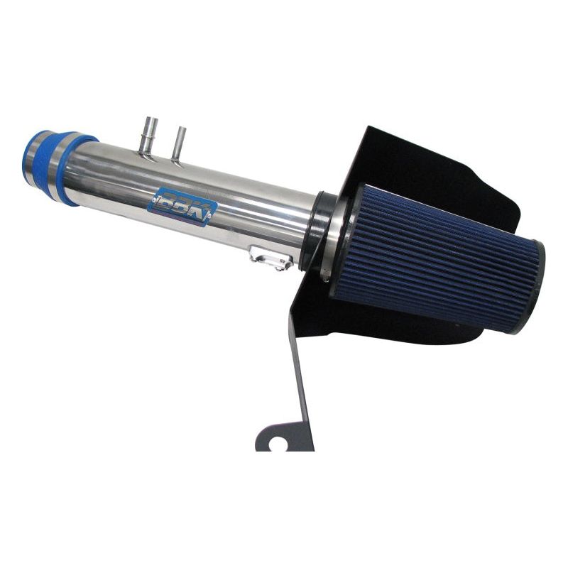 BBK 11-14 Mustang 3.7 V6 Cold Air Intake Kit - Chrome Finish-tuningsupply.com