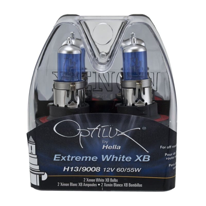

Hella LAH71071272 - HELLAH71071272 - Hella Optilux H13/9008 12V 60/55W XB Xenon White Bulbs (Pair) - Shipped in Europe - Tuningsupply.com
