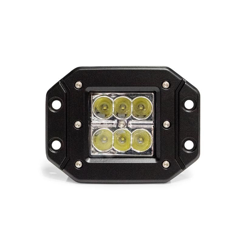 DV8 Offroad 3in Flush Mount LED Lights 20W Flood/Spot 5W Cree-tuningsupply.com