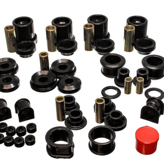 Energy Suspension 90-96 Nissan 300ZX Black Hyper-Flex Master Bushing Set (Sway bar end link bushings-tuningsupply.com