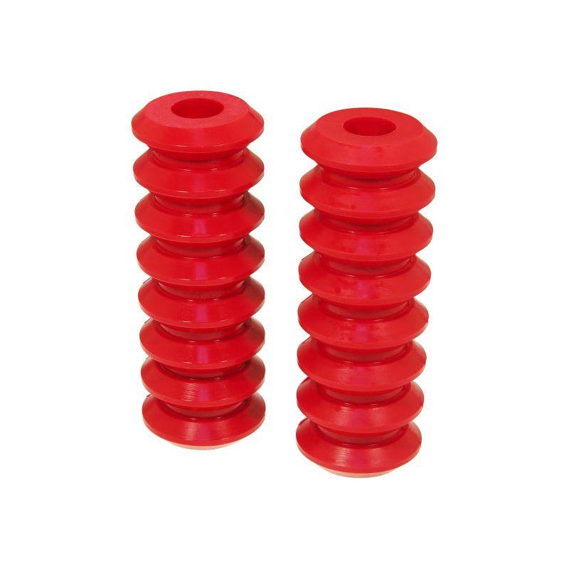 Prothane Universal Coil Spring Inserts - 10.5in High - Red-tuningsupply.com