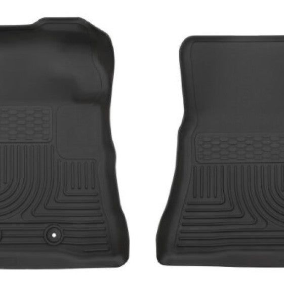 Husky Liners 15-22 Ford Mustang X-act Contour Series Front Floor Liners - Black-tuningsupply.com