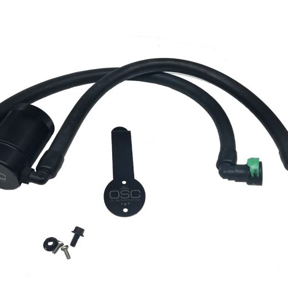 J&L 2015-2023 Ford Mustang EcoBoost Driver Side Oil Separator 3.0 - Black Anodized-tuningsupply.com