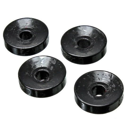 Energy Suspension 06-11 Honda Civic SI Black Rear Shock Upper Bushing Set-tuningsupply.com