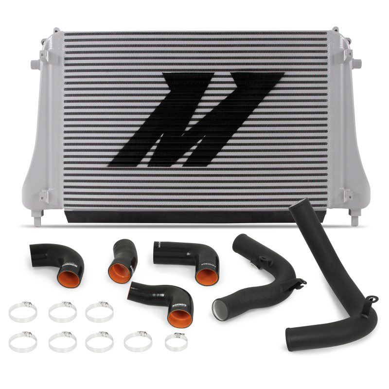 Mishimoto 2015+ VW MK7 Golf TSI / GTI / R Performance Intercooler Kit w/ Pipes (Black)-tuningsupply.com