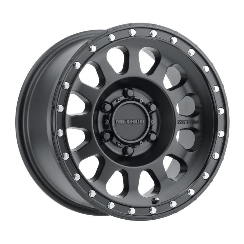 Method MR315 18x9 +18mm Offset 6x5.5 106.25mm CB Matte Black Wheel-tuningsupply.com