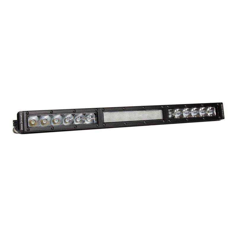 Diode Dynamics 18 In LED Light Bar Single Row Straight Clear Combo Each Stage Series-tuningsupply.com