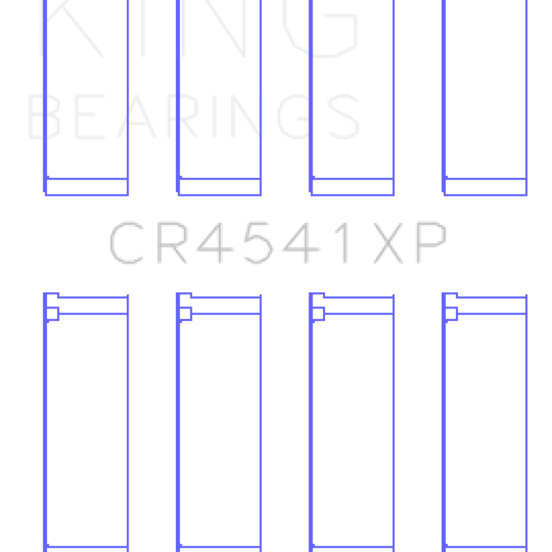 King Honda F23 (Size STD) Performance Rod Bearing Set-tuningsupply.com