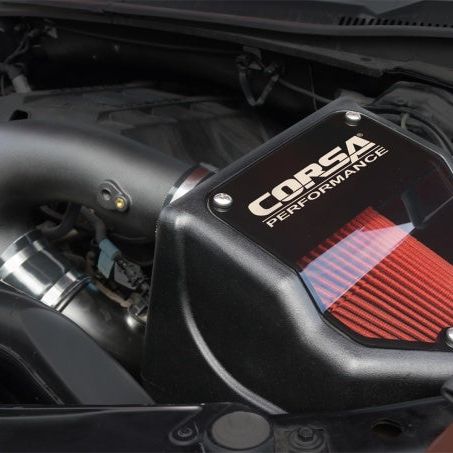 Corsa 2017-2020 Ford F-150 3.5L EcoBoost Cold Air Intake with DryTech air filter-tuningsupply.com