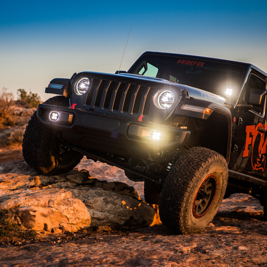 Fox 2018+ Jeep Wrangler JL 2.0 Performance Series 11.1in Smooth Body IFP Rear Shock 2-3in. Lift-tuningsupply.com