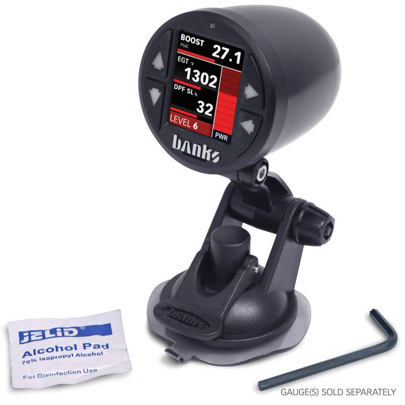 Banks Power 52mm Single Gauge Pod Kit w/ Sticky Base-tuningsupply.com