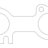 Cometic 91-01 Ford 4.6L SOHC / 99+ 5.4L Triton .030 inch MLS Exhaust Gaskets (Pair)-tuningsupply.com