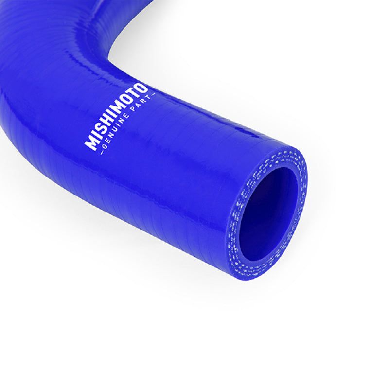 Mishimoto 05-07 Ford F-250/F-350 6.0L Powerstroke Lower Overflow Blue Silicone Hose Kit-tuningsupply.com