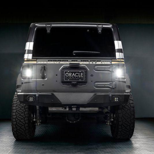 Oracle 2018+ Jeep Wrangler Rubicon/Sport LED Flush Mount Tail Light - Tinted SEE WARRANTY-tuningsupply.com