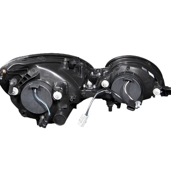 ANZO 1998-2005 Lexus Gs300 Projector Headlights w/ Halo Black-tuningsupply.com