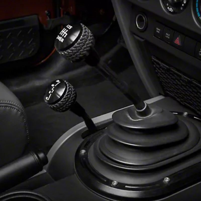 DV8 Offroad 2011-2018 Jeep JK 6-Speed Shift Knob Black-tuningsupply.com