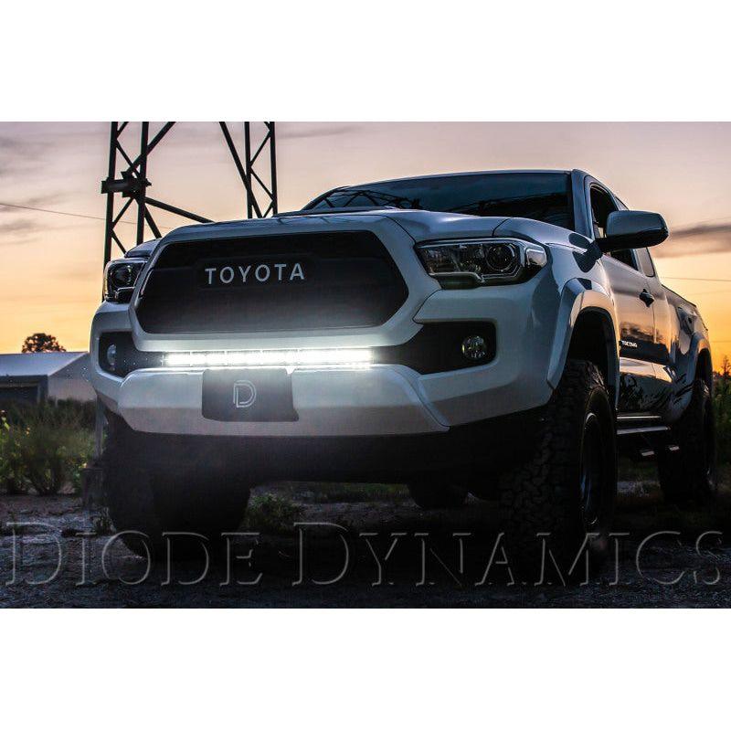 Diode Dynamics 16-21 Toyota Tacoma SS30 Stealth Lightbar Kit - Amber Combo-tuningsupply.com