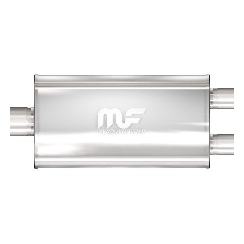 MagnaFlow Muffler Mag SS 22X5X11 2.5/3.50 D/C-tuningsupply.com