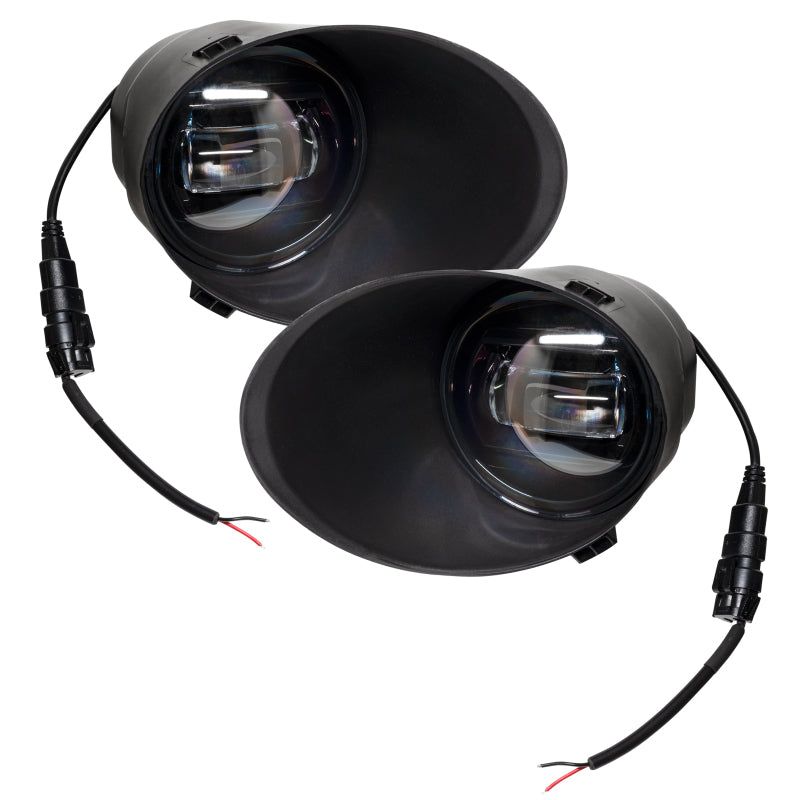 Oracle 07-13 Toyota Tundra High Powered LED Fog (Pair) w/ Metal Bumper - 6000K SEE WARRANTY-tuningsupply.com