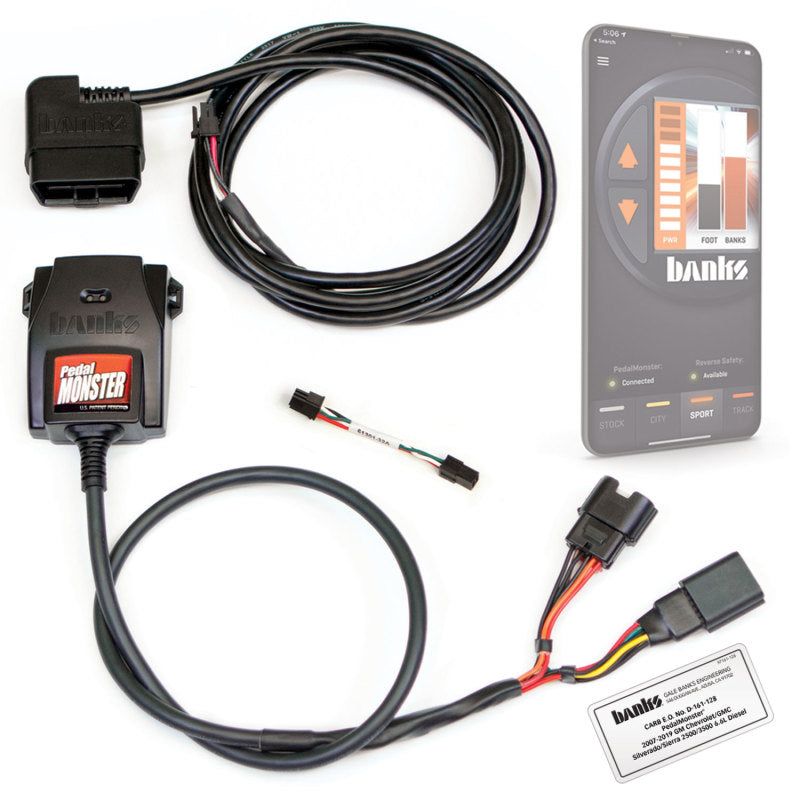 Banks Power Pedal Monster Kit (Stand-Alone) - Aptiv GT 150 - 6 Way - Use w/Phone-tuningsupply.com