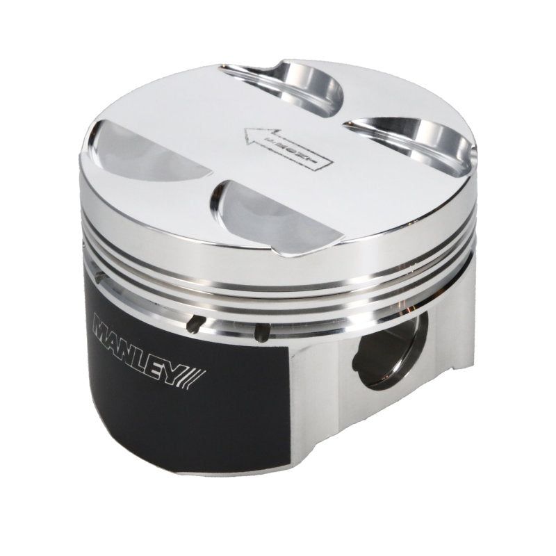 Manley Hyundai Genesis Coupe 2.0L Turbo 86.0mm Standard Bore 9.3:1 Dish Piston Set with Rings-tuningsupply.com