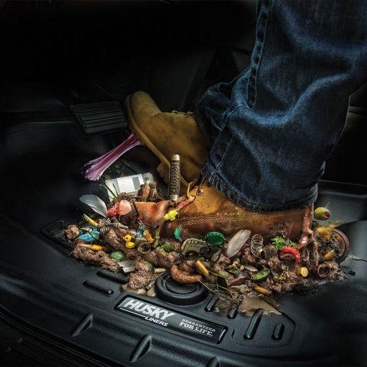 Husky Liners 2012 Toyota Tundra Double/CrewMax Cab WeatherBeater Combo Tan Floor Liners-tuningsupply.com