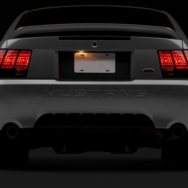 Raxiom 99-04 Ford Mustang Excluding 99-01 Cobra Tail Lights- Black Housing (Smoked Lens) - SMINKpower Performance Parts RAX49080 Raxiom