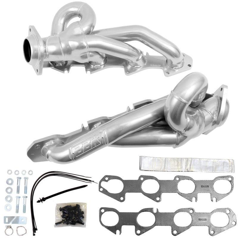 BBK 19-23 Dodge Ram 1500 5.7L (Ex. MegaCab) Shorty Tuned Exhaust Headers - 1-3/4in Silver Ceramic-tuningsupply.com