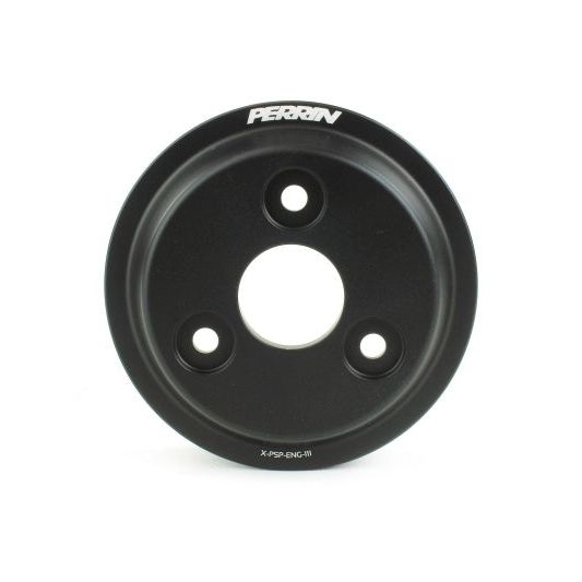 Perrin 15-21 Subaru WRX Lightweight Water Pump Pulley - Black-tuningsupply.com