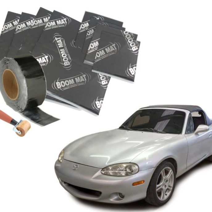 DEI 90-05 Mazda Miata NA & NB Interior Floor Vibration Damping Material Kit-tuningsupply.com