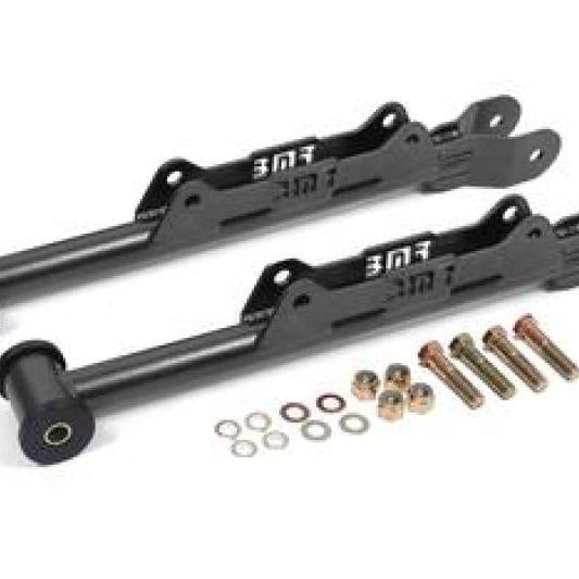 BMR 2010-2015 Chevrolet Camaro Rear DOM Lower Control Arms - Black Hammertone-tuningsupply.com