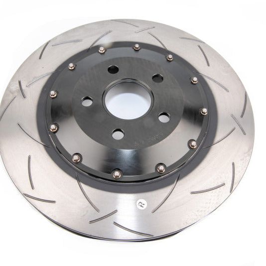 DBA 97-04 Corvette C5/C6 Front Slotted 5000 Series 2 Piece Rotor Assembled w/ Black Hat-tuningsupply.com