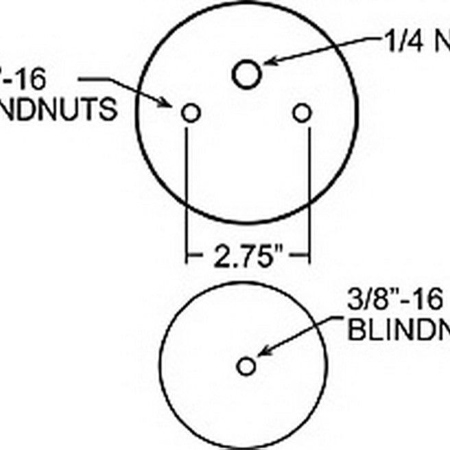 Firestone Ride-Rite Replacement Bellow 110/70 227mm Sleeve (For Kit PN 2209/2587/2212) (W217609001)-tuningsupply.com