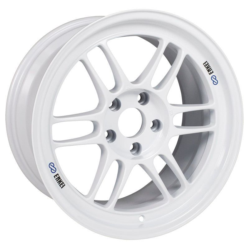 Enkei RPF1 17x9 5x114.3 22mm Offset 73mm Bore Vanquish White Wheel-tuningsupply.com