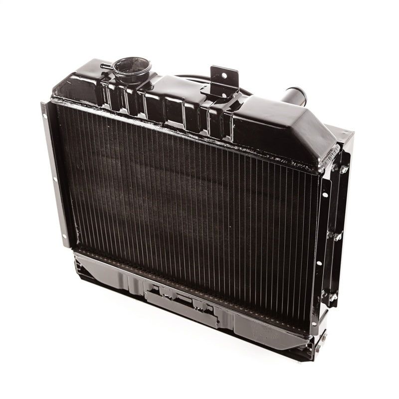 Omix Radiator w/ Fan Shroud 2 Row- 41-52 Willys Models-tuningsupply.com