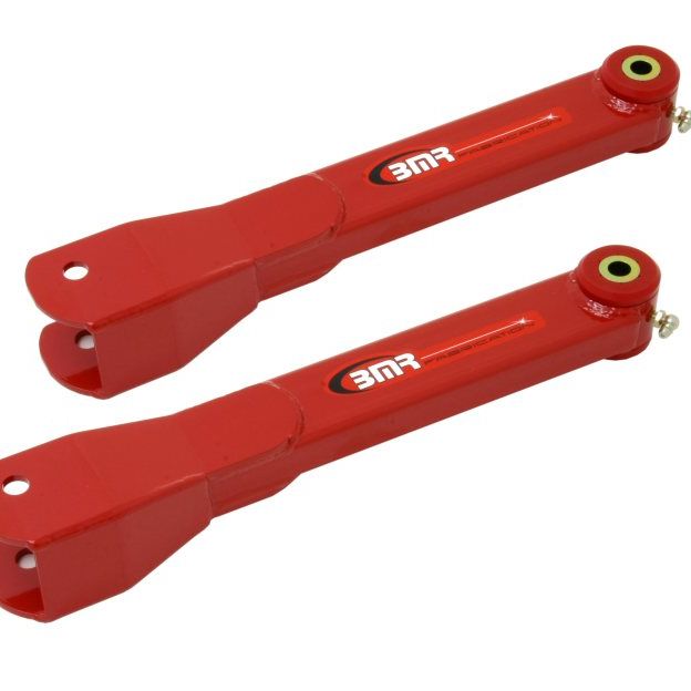 BMR 10-15 5th Gen Camaro Non-Adj. Rear Trailing Arms (Polyurethane) - Red-tuningsupply.com