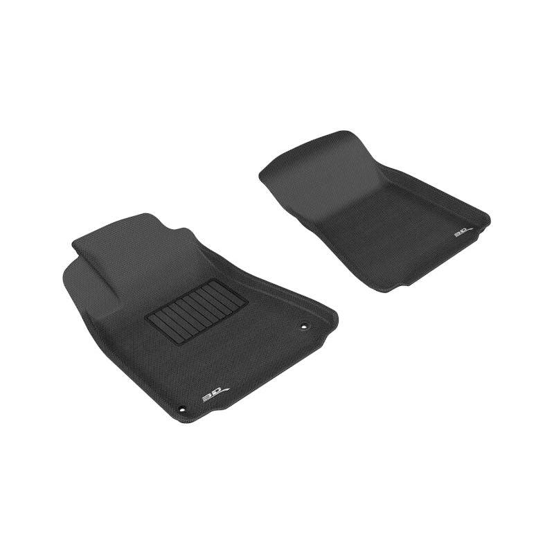 3D MAXpider 2006-2013 Lexus IS Kagu 1st Row Floormat - Black-tuningsupply.com