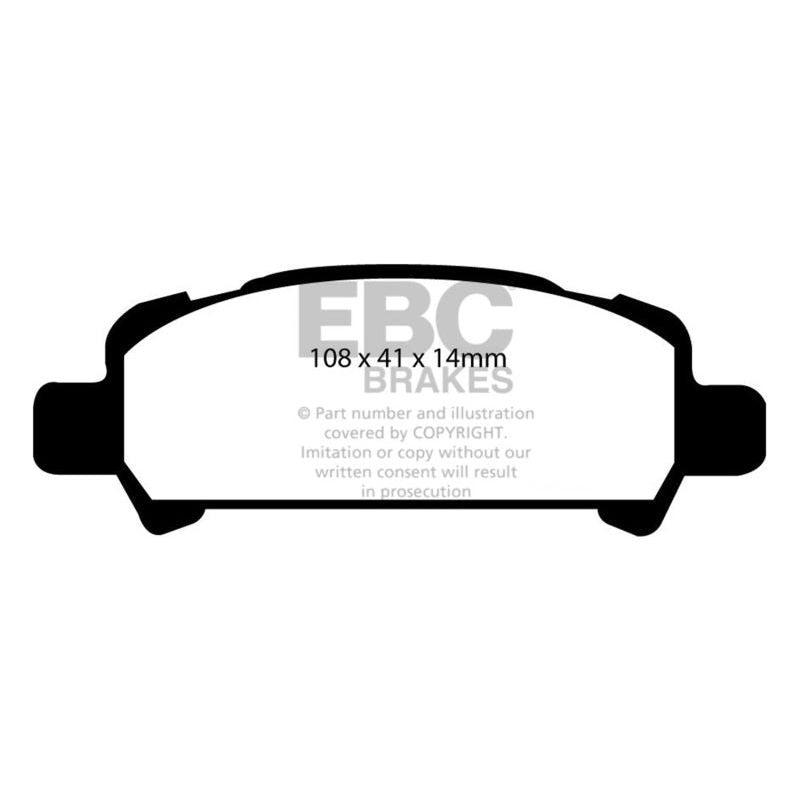 EBC 01-02 Subaru Impreza 2.0 Turbo WRX Bluestuff Rear Brake Pads-tuningsupply.com