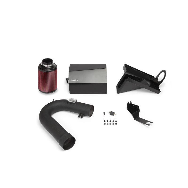 Mishimoto BMW 12-13 320i/328i / 14-15 428i / 15-16 228i Performance Air Intake Kit - Wrinkle Black-tuningsupply.com