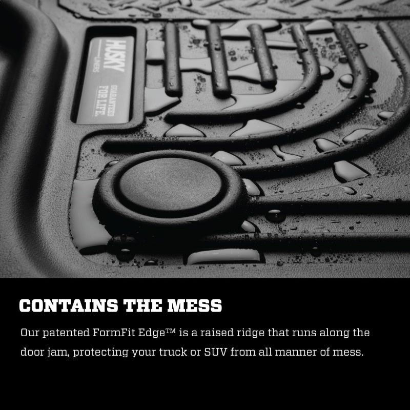 Husky Liners 10-12 Dodge Ram 2500/3500 Mega Cab WeatherBeater Combo Black Floor Liners-tuningsupply.com