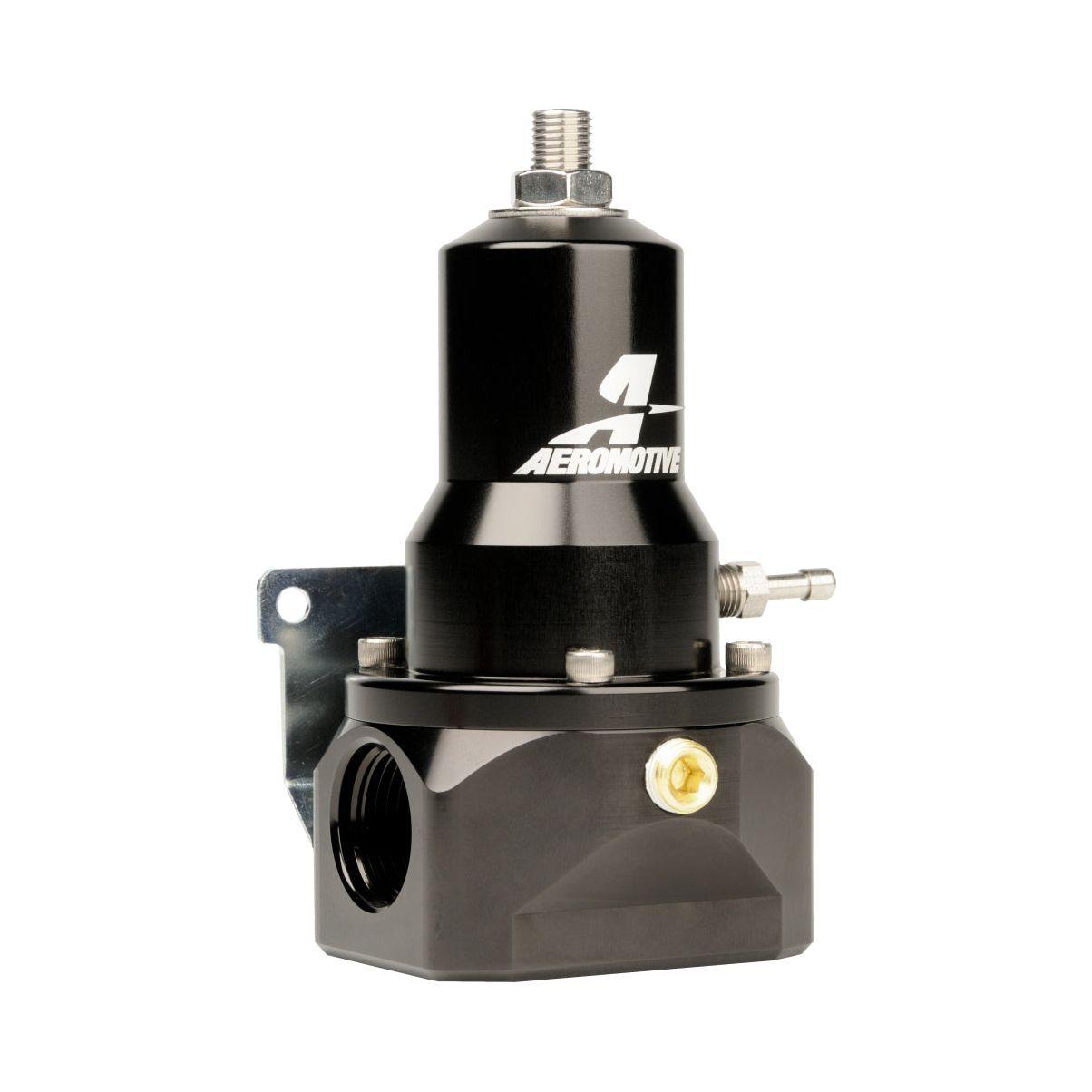 Aeromotive Regulator - 30-120 PSI - .500 Valve - 2x AN-10 Inlets / AN-10 Bypass-tuningsupply.com