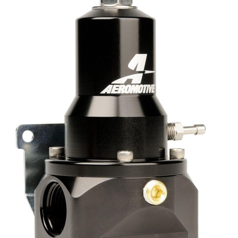 Aeromotive Regulator - 30-120 PSI - .313 Valve - 2x AN-10 Inlets / AN-10 Bypass-tuningsupply.com