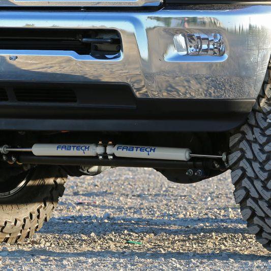 Fabtech 14-18 Ram 2500/3500 4WD Dual Steering Stabilizer System w/Perf. Shocks-tuningsupply.com