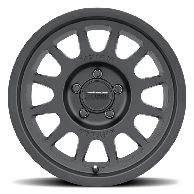 Method MR703 17x8.5 0mm Offset 5x5 71.5mm CB Matte Black Wheel-tuningsupply.com