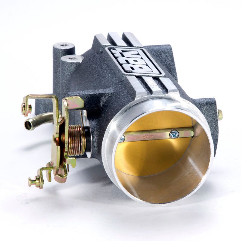 BBK 96-04 Mustang 4.6 GT 78mm Throttle Intake BBK Power Plus Series - Charcoal-tuningsupply.com