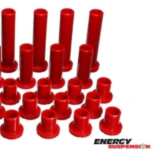 Energy Suspension Polaris RZR 800/800S Rear A-Arm Bushings - Red-tuningsupply.com