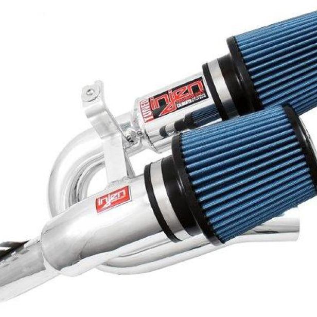 Injen 07-09 335i E92 / 08-09 135i E82 3.0L L6 Twin intake Polished Short Ram Intake-tuningsupply.com