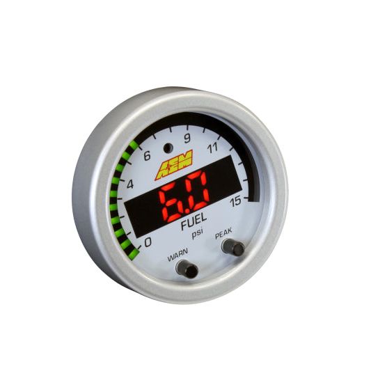 AEM X-Series Pressure 0-15psi Gauge Kit-tuningsupply.com