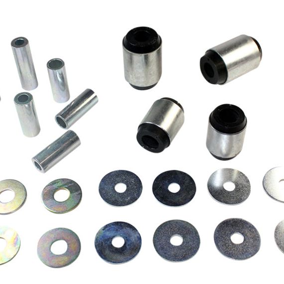 Whiteline Plus 02-09 Lexus GX470 / 06+ Toyota FJ Cruiser Fr C/A - Lwr Inner Front & Rear Bushing Kit-Bushing Kits-Whiteline-WHLW53312-SMINKpower Performance Parts