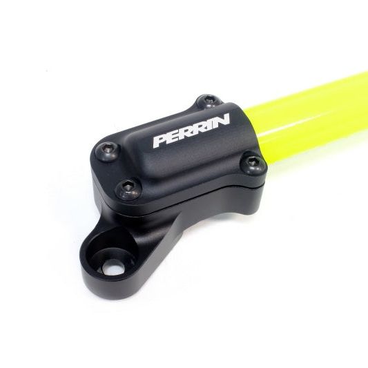 Perrin 2013+ BRZ/FR-S/86/GR86 Strut Brace - Neon Yellow Wrinkle-tuningsupply.com